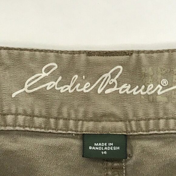 Eddie Bauer Hiking Shorts Women's Plus Size 14 Pockets Stretch Outdoor Summer - Picture 10 of 13
